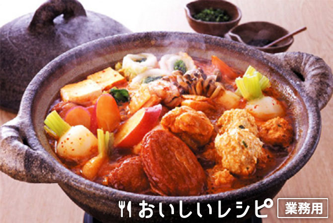 /地鶏のキムチ鍋