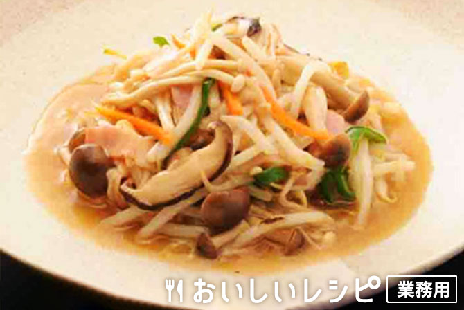 /3種きのこと野菜の中華炒め