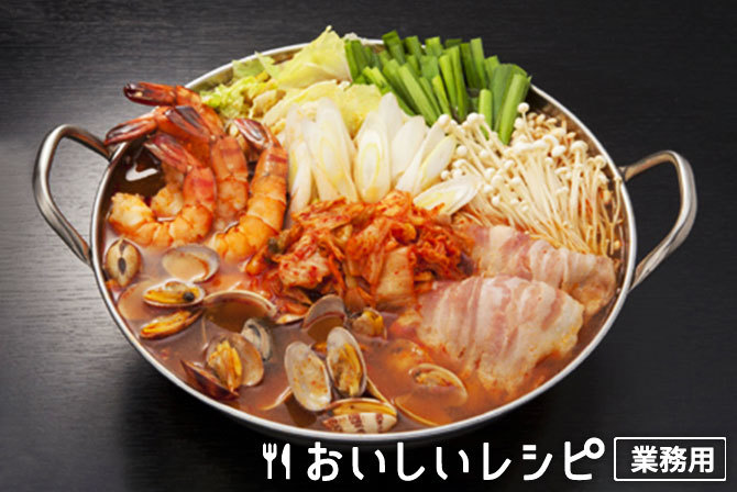 /韓国風チゲ鍋