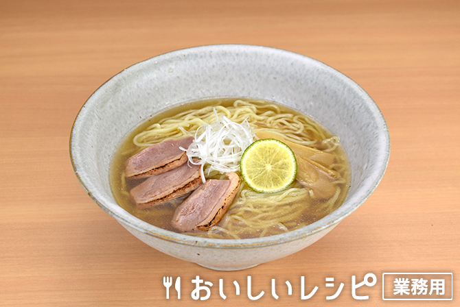 /鴨とすだちの冷しそば