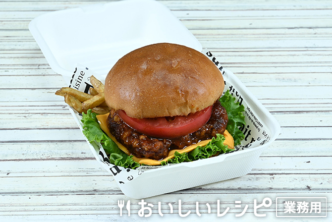麻辣チキンバーガー