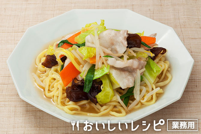 /冷しタンメン（冷しタンメンスープえび塩仕立て）