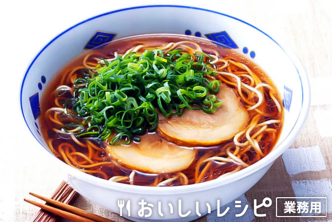 /京都風醤油ラーメン