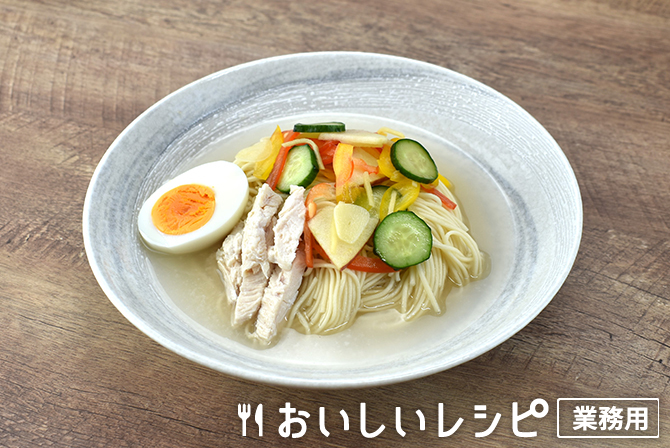 /水キムチ風冷麺