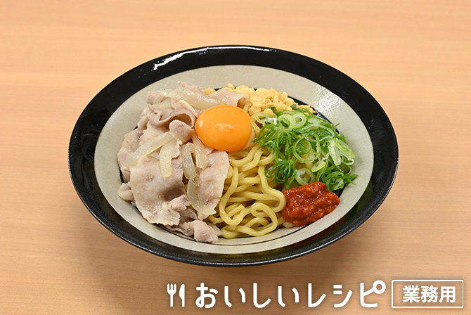 /豚玉スタミナまぜそば